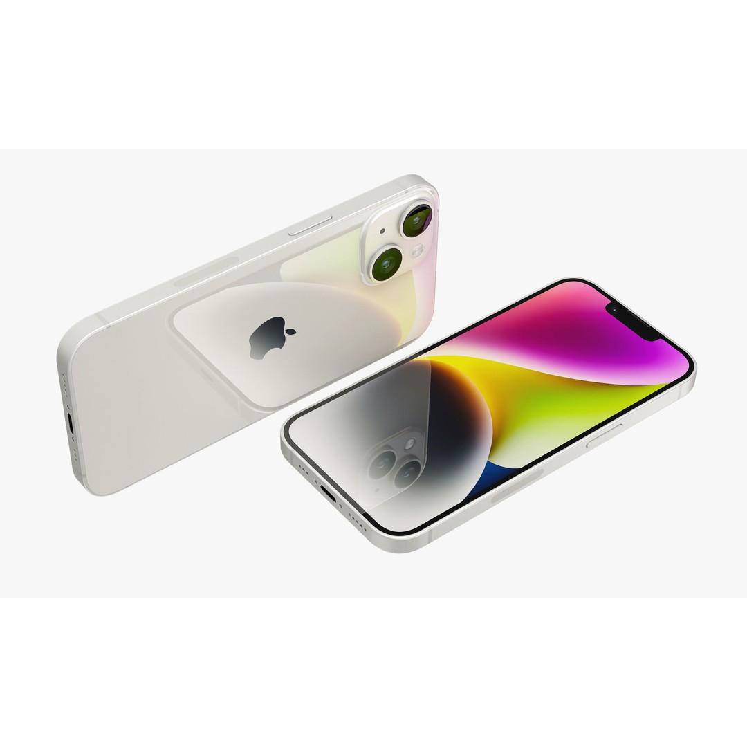 Apple iPhone 14 3D Model – Realistic PBR Game-Ready Asset, FBX, OBJ - View 81