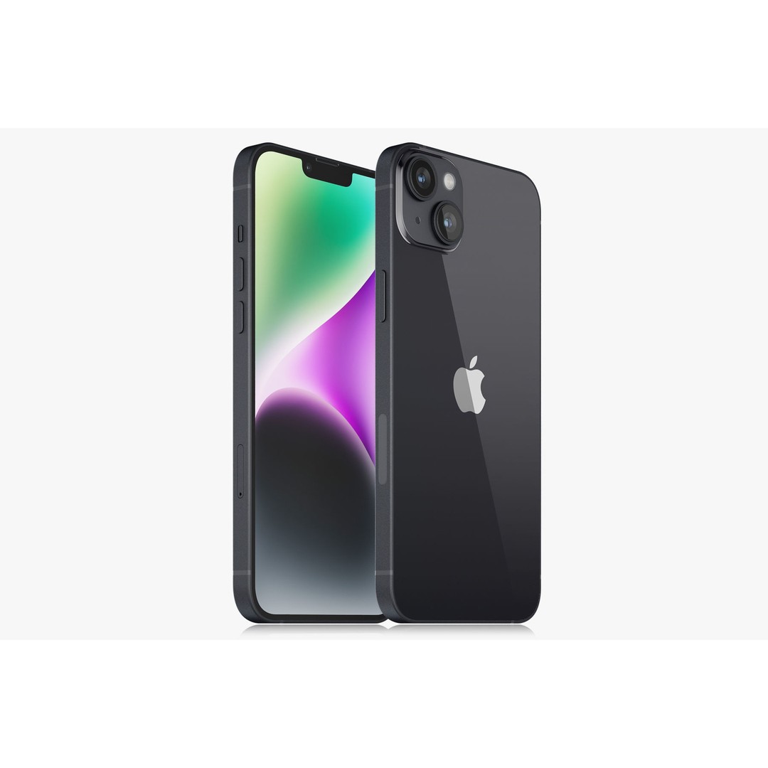 Apple iPhone 14 3D Model – Realistic PBR Game-Ready Asset, FBX, OBJ - View 83