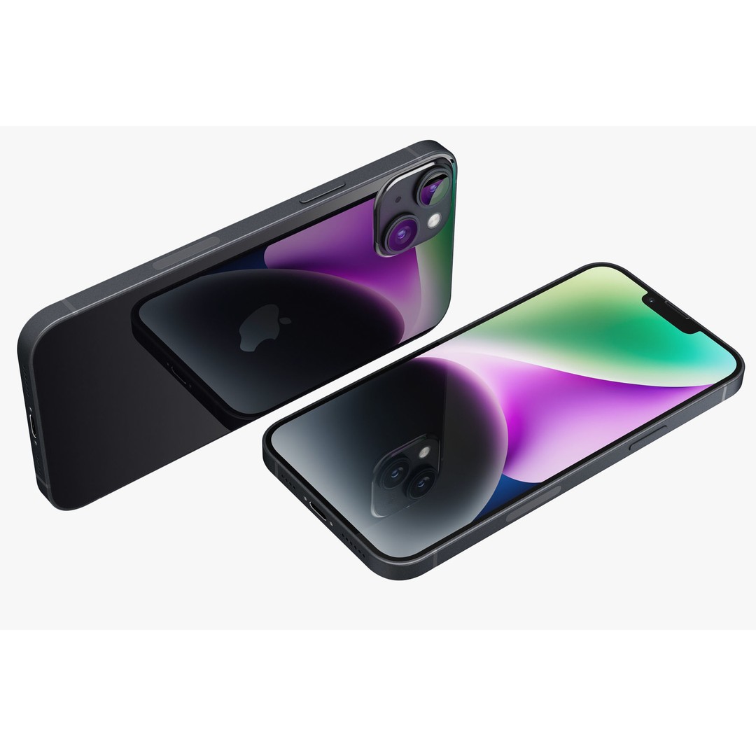 Apple iPhone 14 3D Model – Realistic PBR Game-Ready Asset, FBX, OBJ - View 98