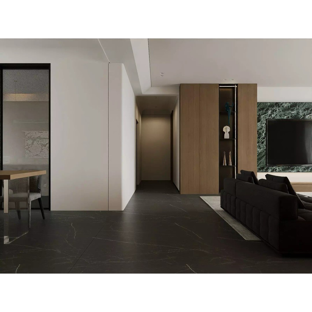 Modern Luxury Dining Space 3D Model – Open Kitchen Island, FBX/OBJ - View 15