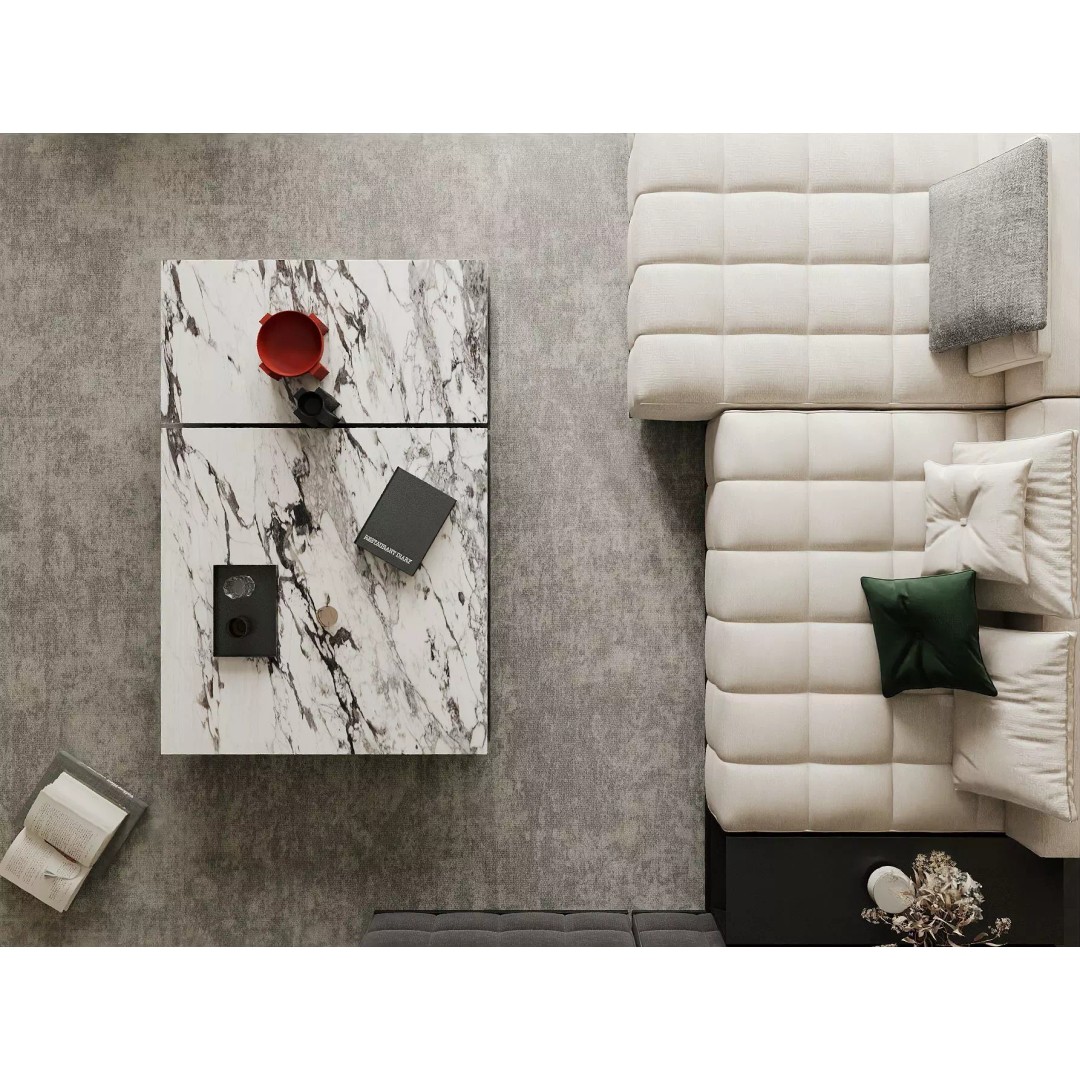 Modern Luxury Dining Space 3D Model – Open Kitchen Island, FBX/OBJ - View 9