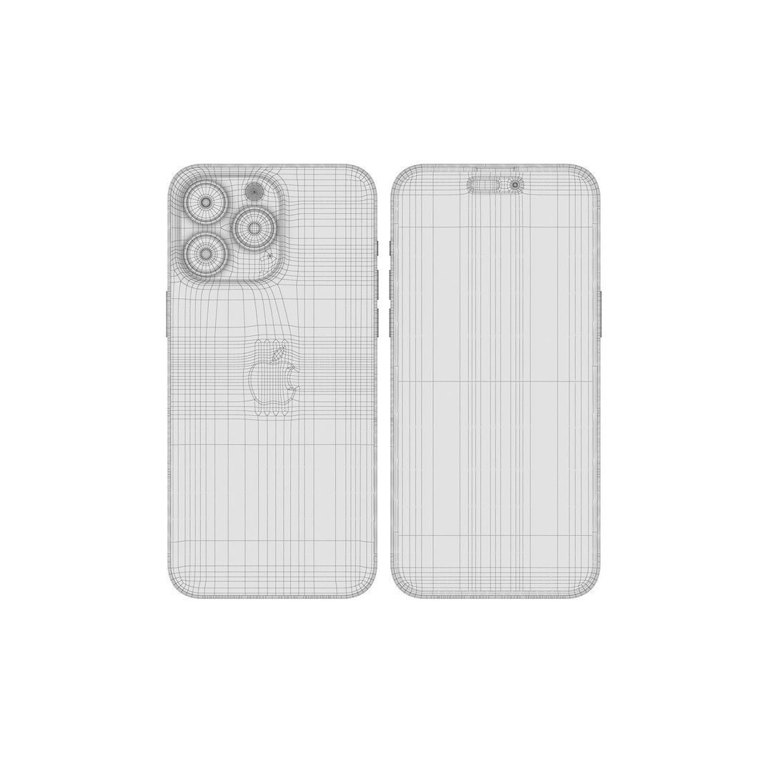 Apple iPhone 14 Pro MAX 3D Model – Realistic PBR Asset, OBJ, FBX, Blender