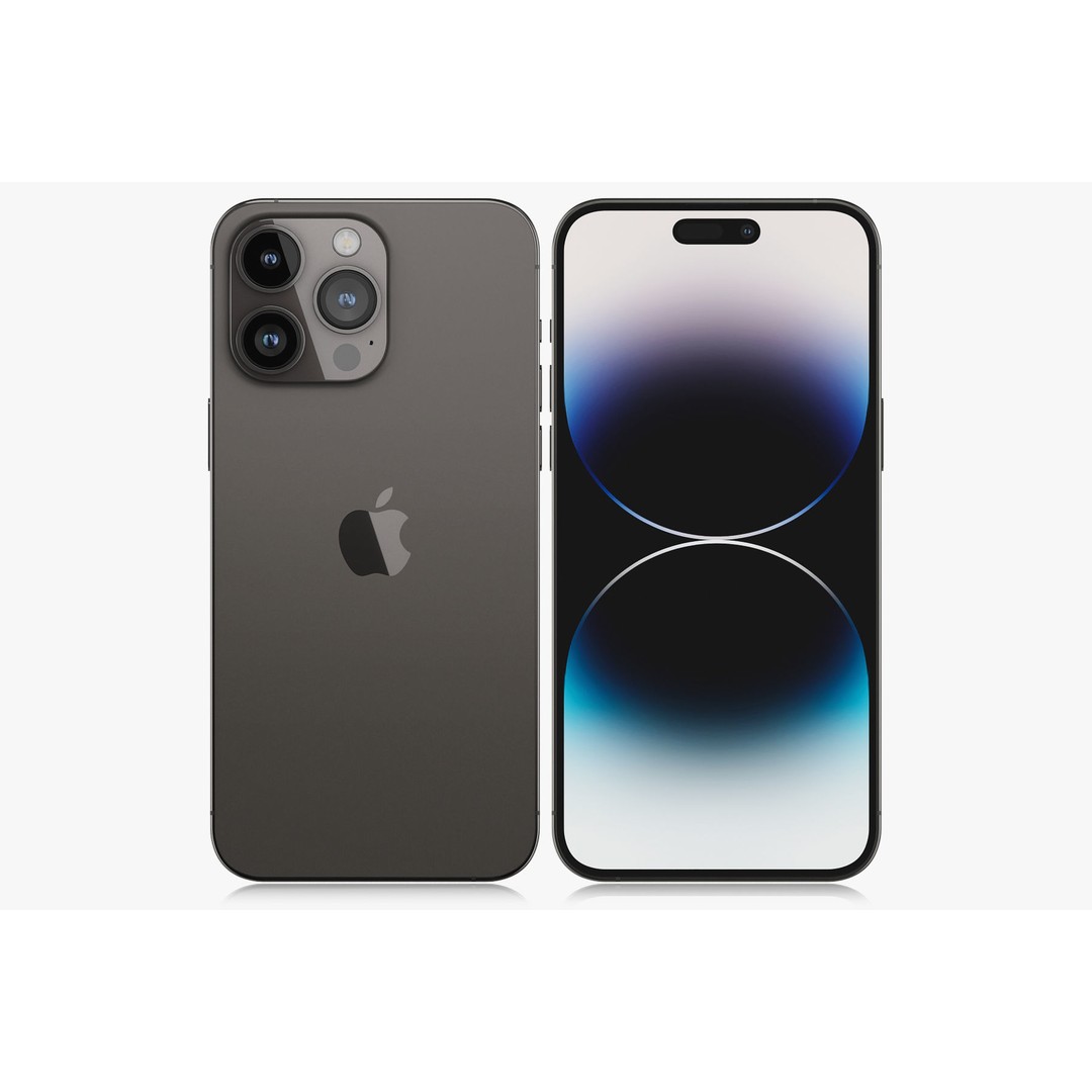 Apple iPhone 14 Pro MAX 3D Model – Realistic PBR Asset, OBJ, FBX, Blender - View 14