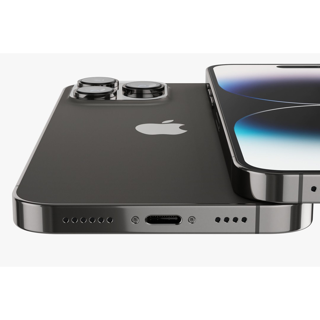 Apple iPhone 14 Pro MAX 3D Model – Realistic PBR Asset, OBJ, FBX, Blender - View 21