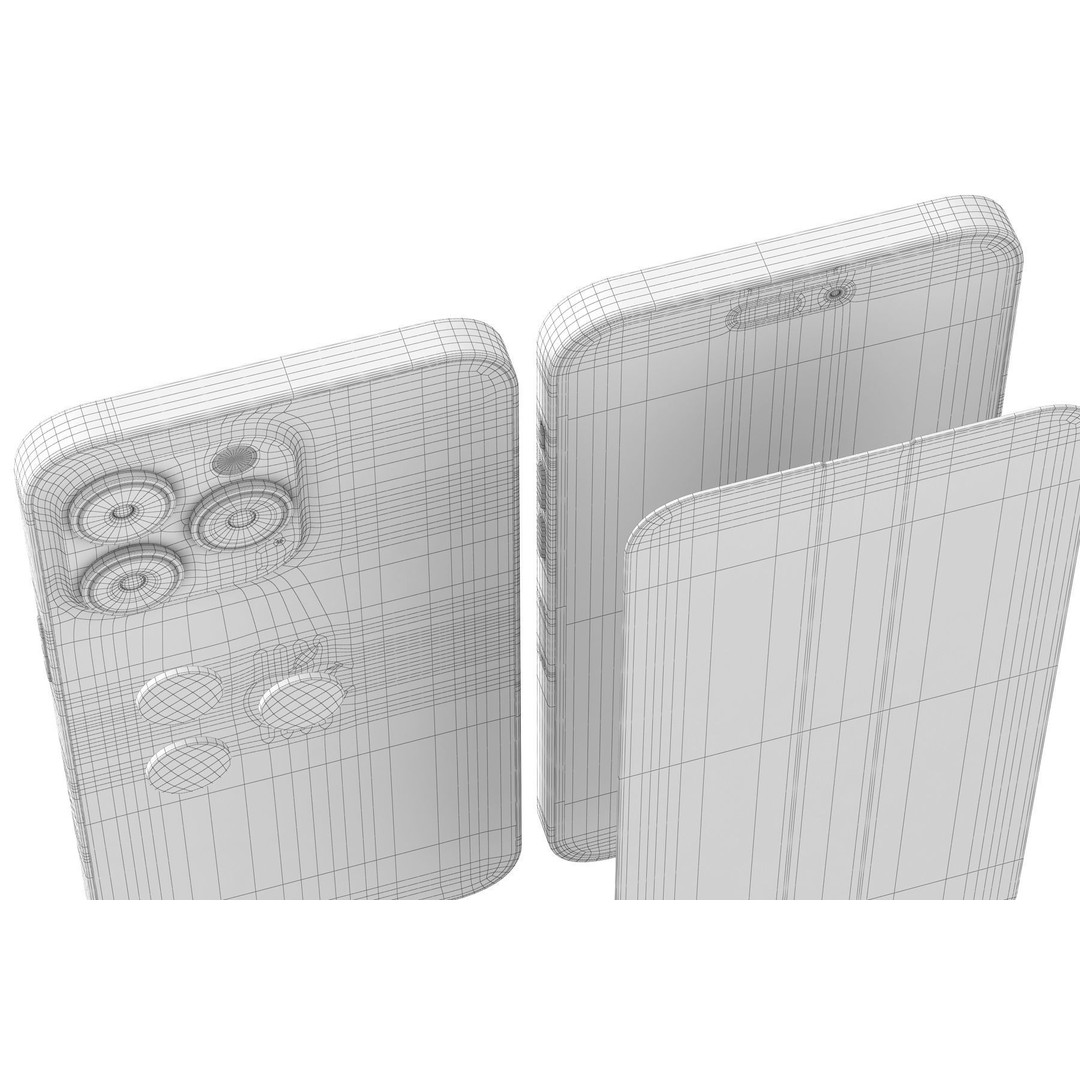 Apple iPhone 14 Pro MAX 3D Model – Realistic PBR Asset, OBJ, FBX, Blender - View 23