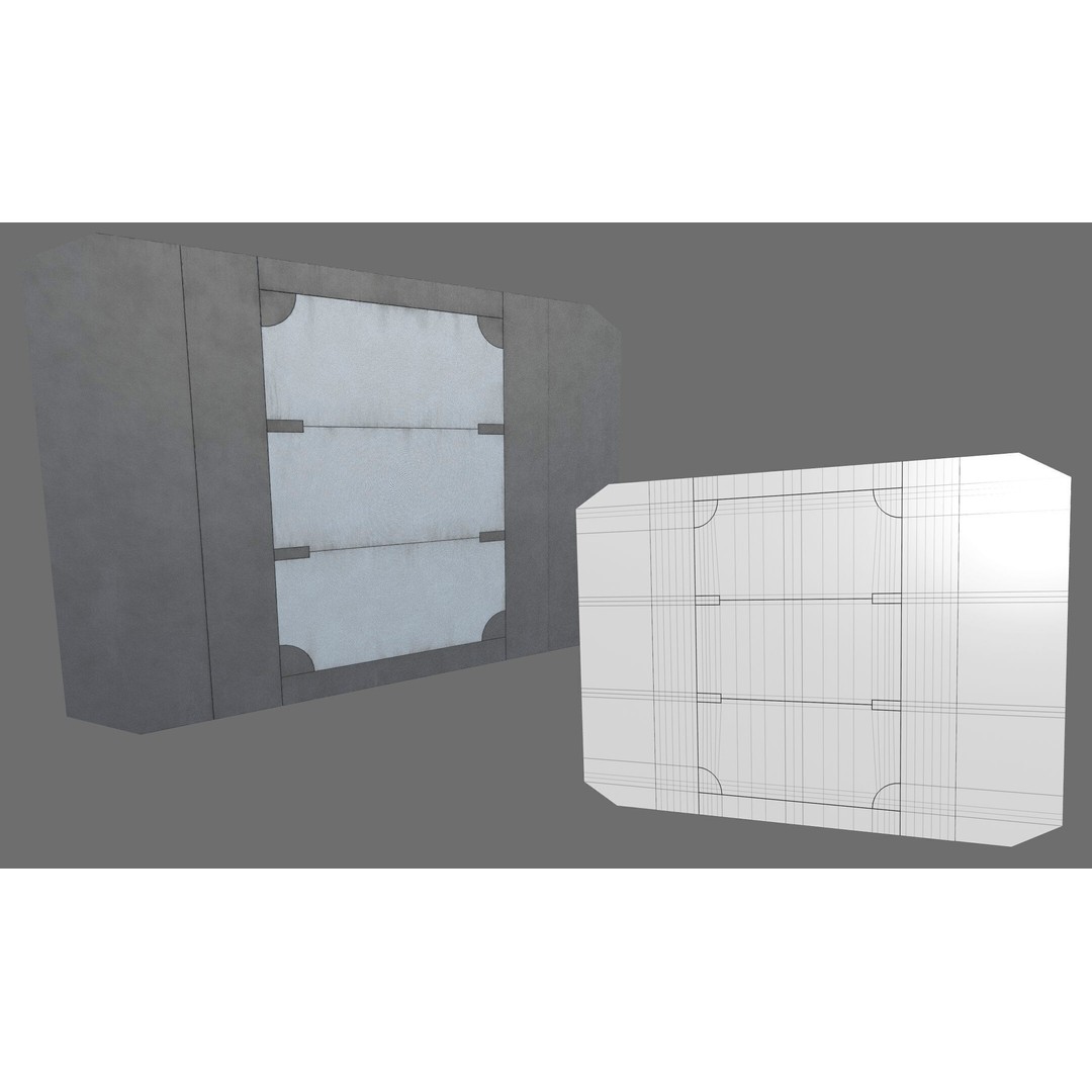 Naboo Theed Core 3D Model – Low Poly Sci-Fi Asset, FBX, PBR - View 16