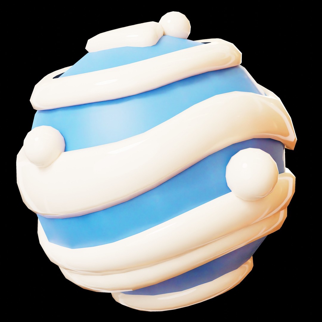 Space and Planet 3D Model – Low Poly Cartoon Style, Game Ready, FBX - View 10