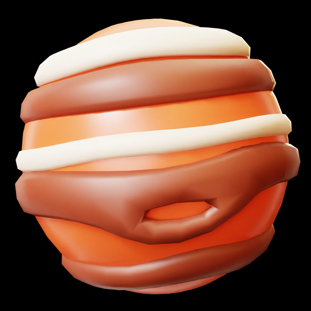 Space and Planet 3D Model – Low Poly Cartoon Style, Game Ready, FBX - View 11