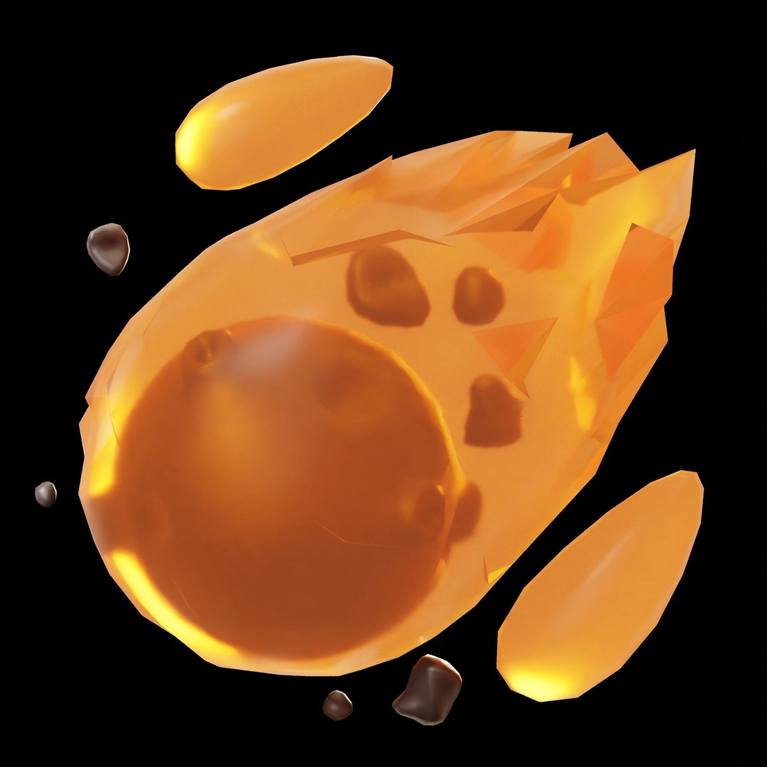 Space and Planet 3D Model – Low Poly Cartoon Style, Game Ready, FBX - View 14
