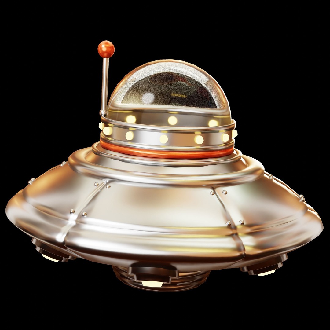 Space and Planet 3D Model – Low Poly Cartoon Style, Game Ready, FBX - View 17
