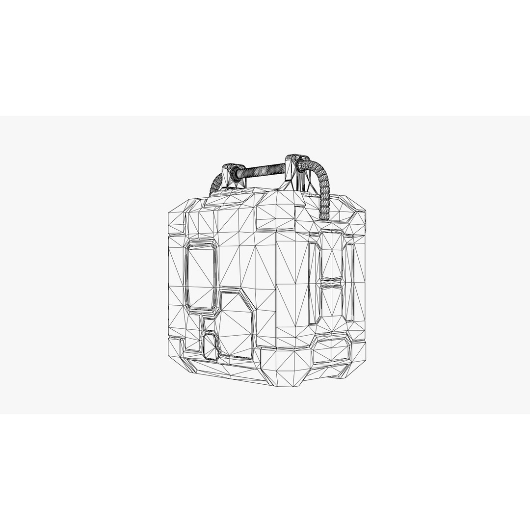 Sci-Fi Reactor 3D Model – Low Poly Game Asset, PBR Textures - View 10