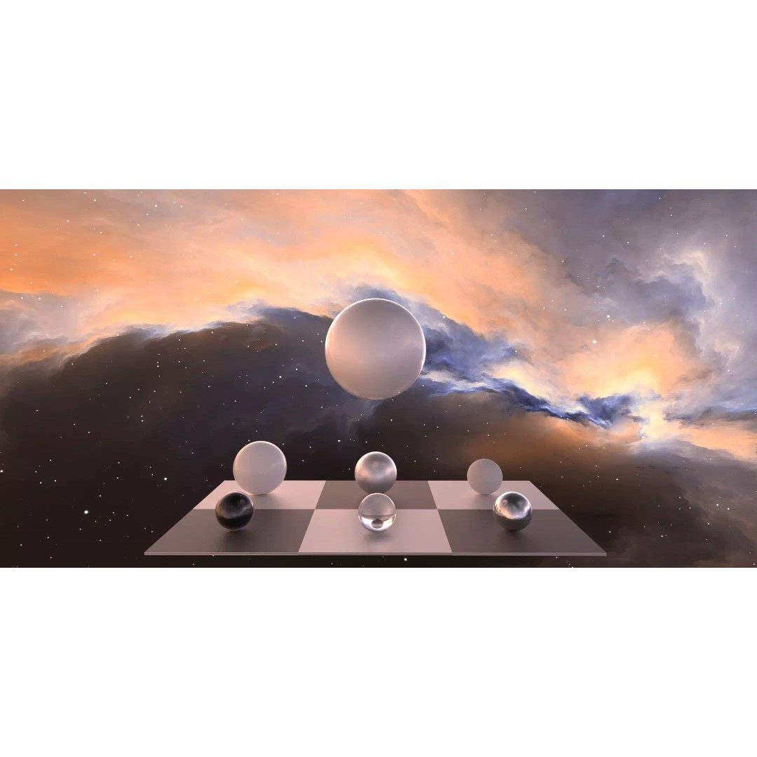 360 Degree 16K HDRI Space Background 3D Model – Panoramic Nebula Environment Map - View 10