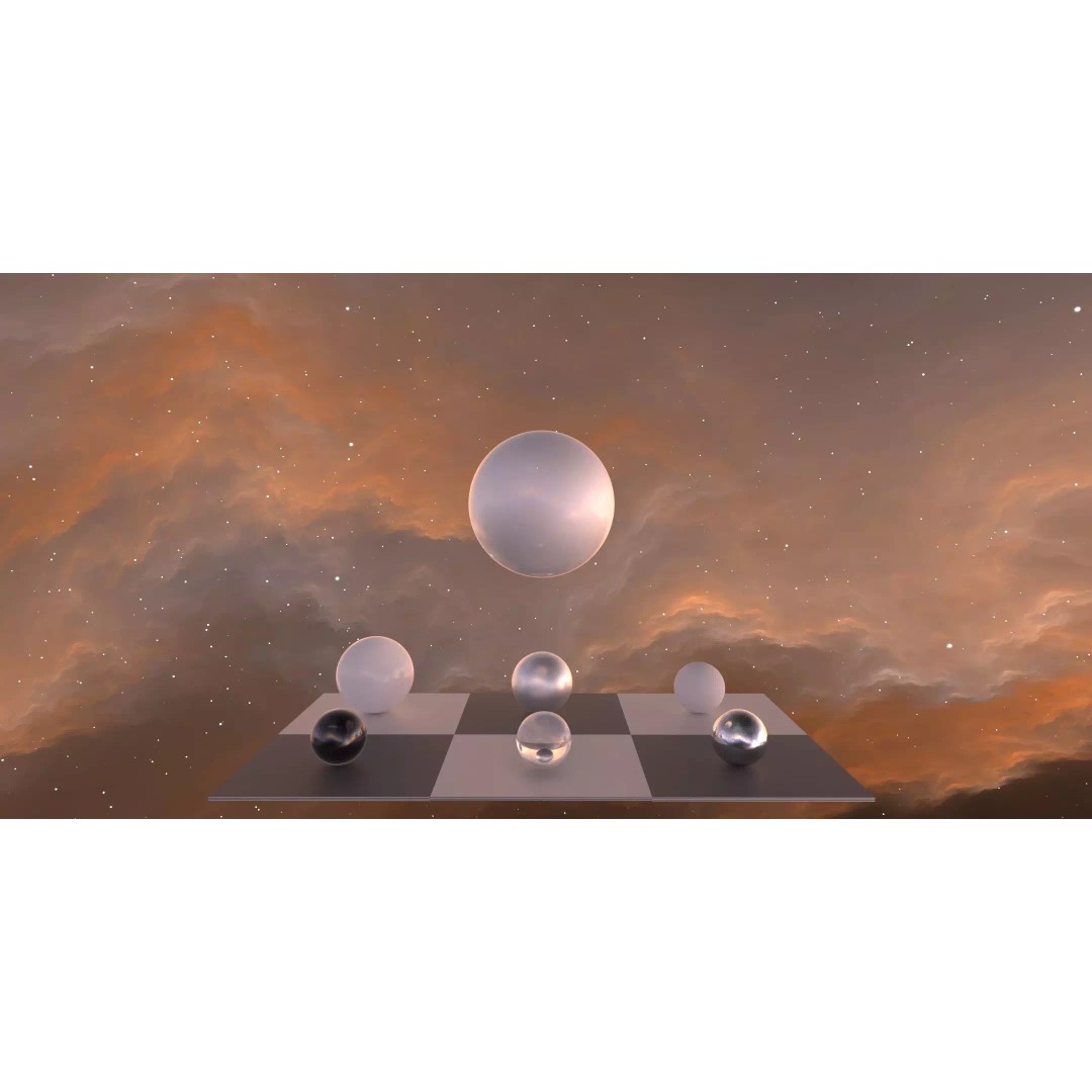 360 Degree 16K HDRI Space Background 3D Model – Panoramic Nebula Environment Map - View 12