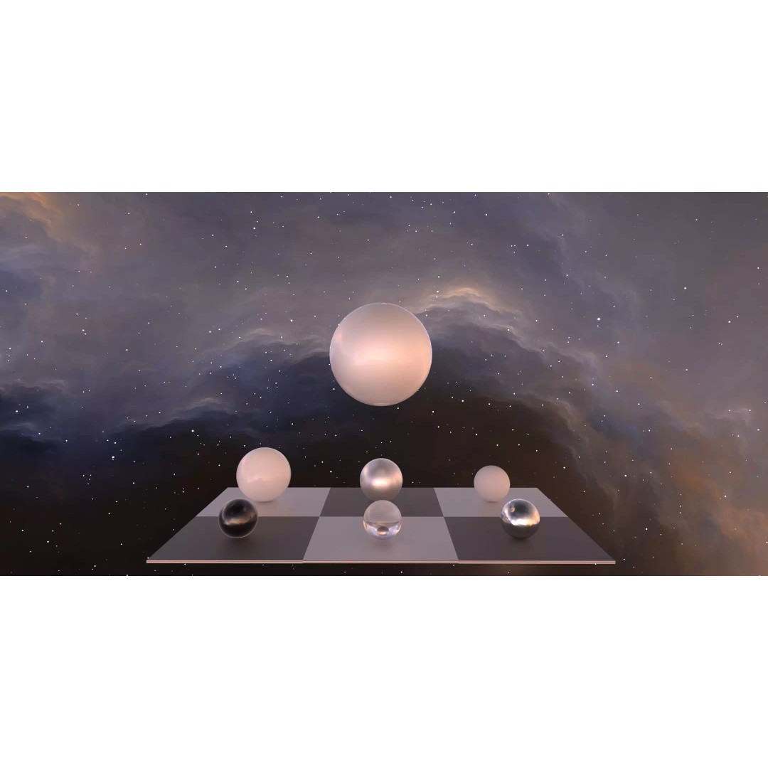 360 Degree 16K HDRI Space Background 3D Model – Panoramic Nebula Environment Map - View 14