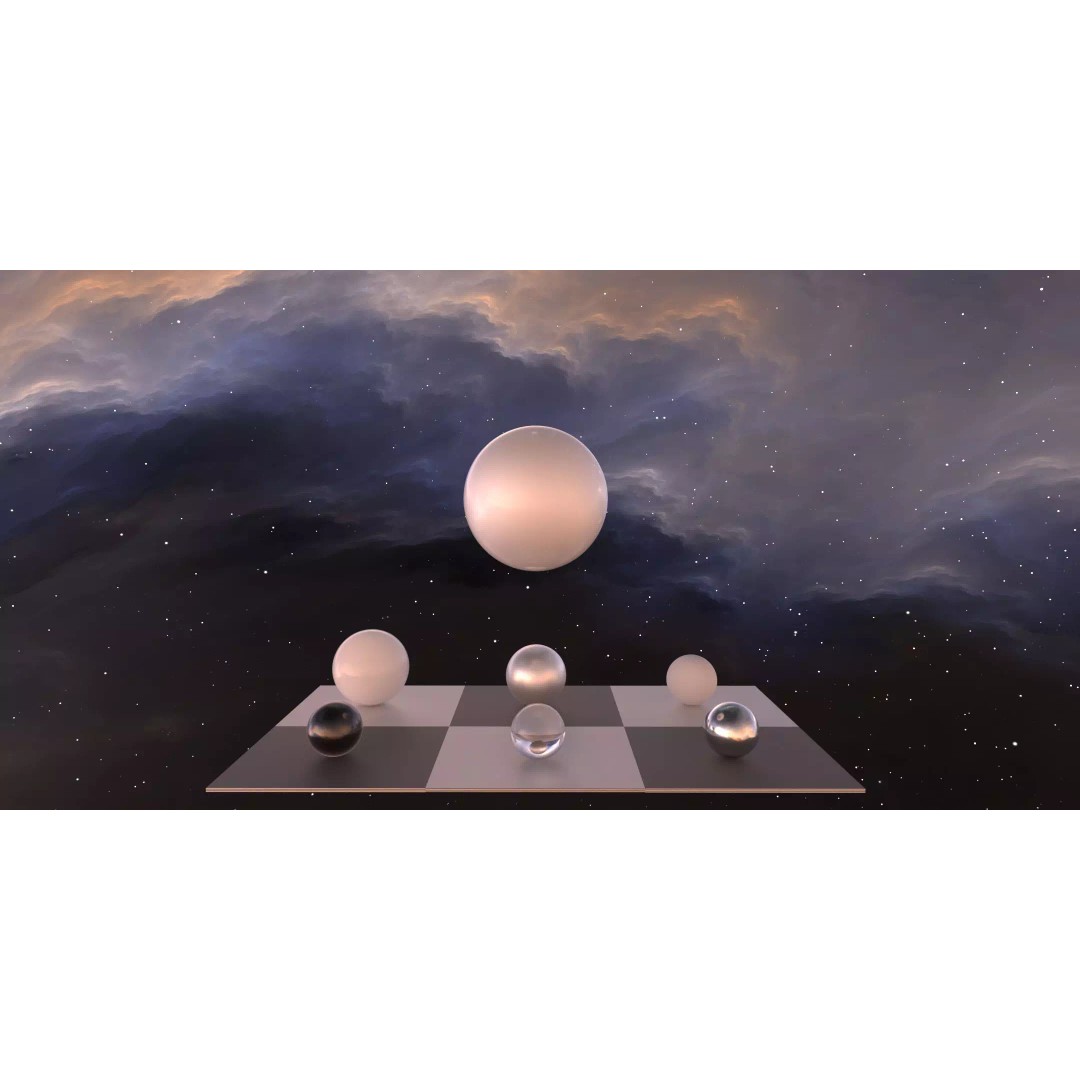 360 Degree 16K HDRI Space Background 3D Model – Panoramic Nebula Environment Map - View 15