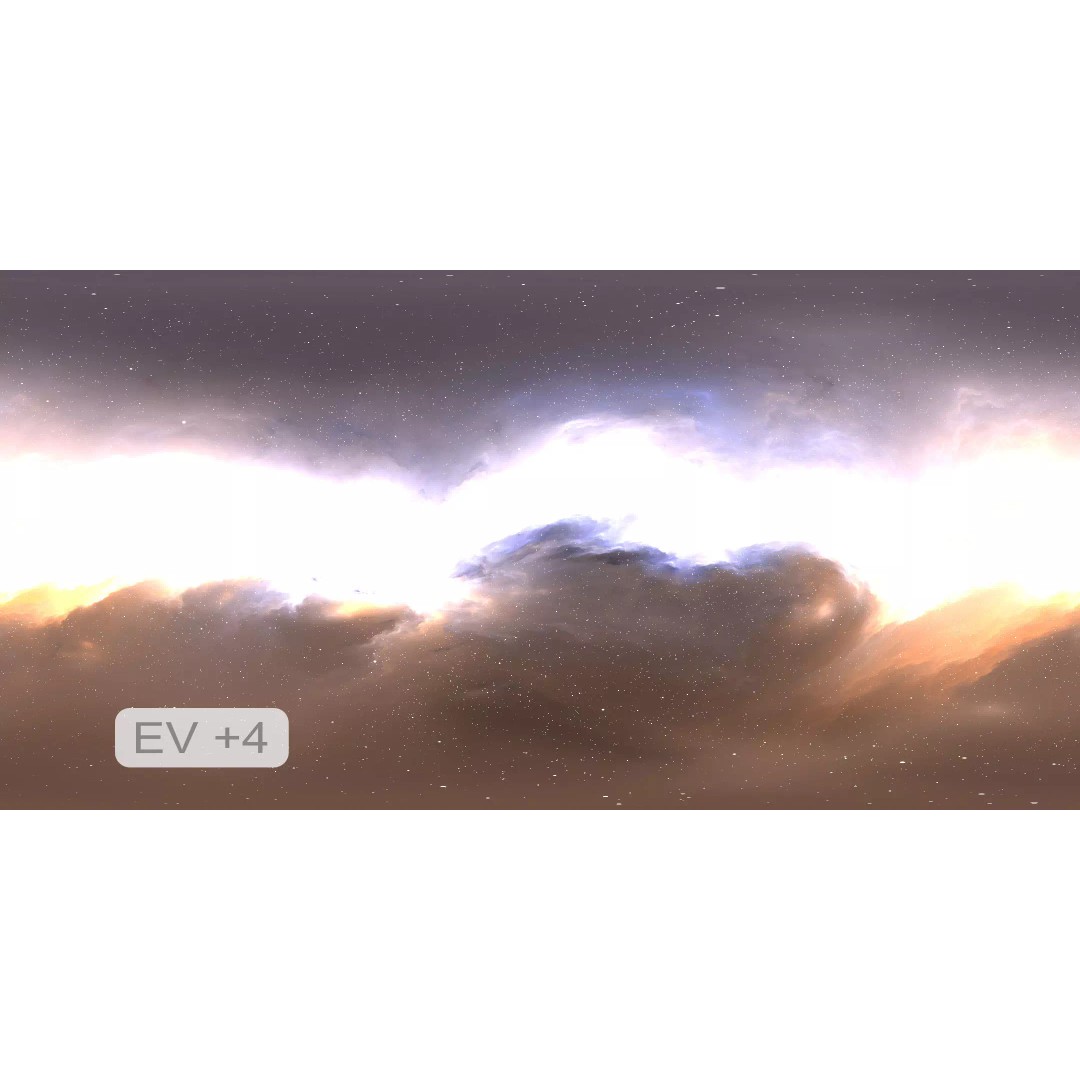 360 Degree 16K HDRI Space Background 3D Model – Panoramic Nebula Environment Map - View 24