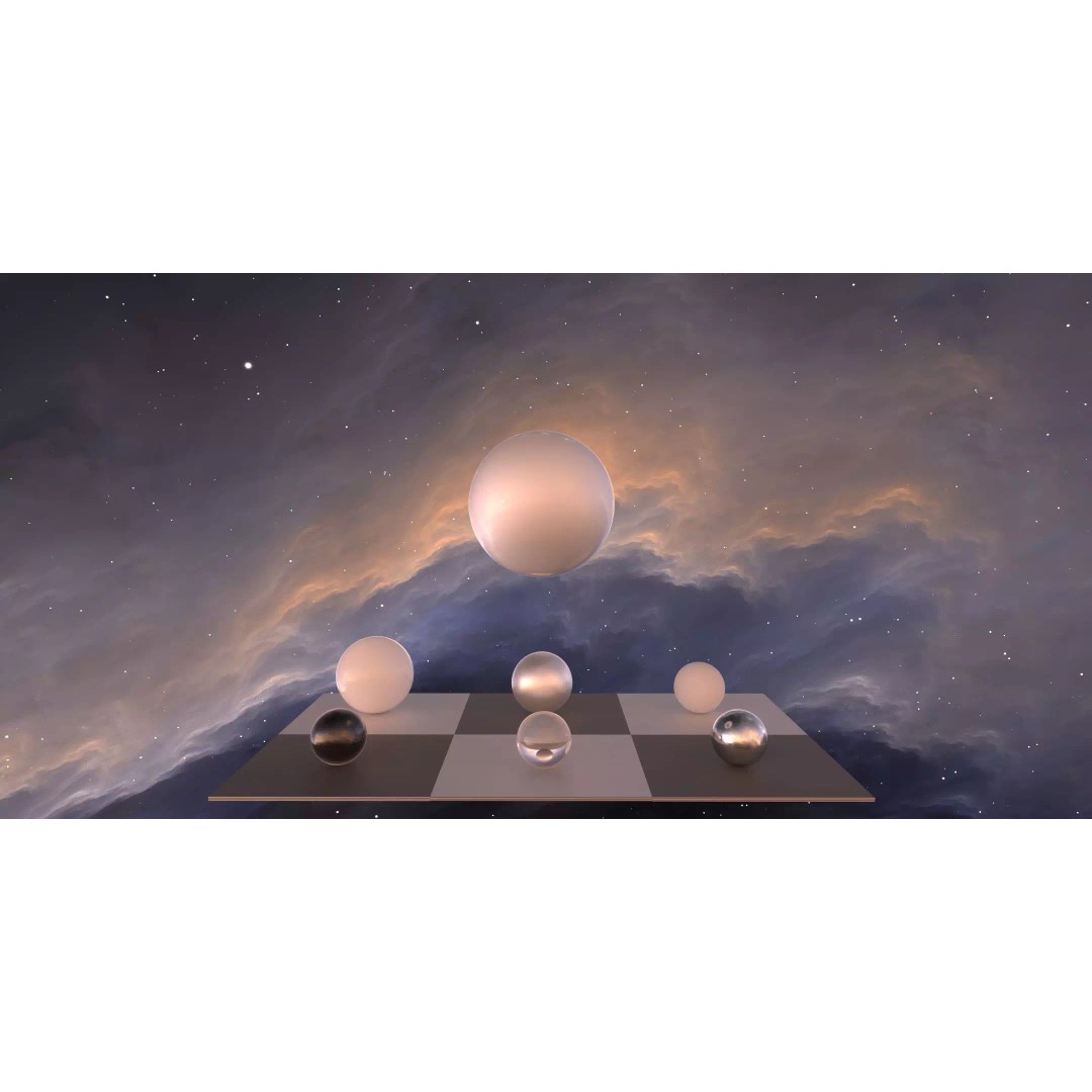 360 Degree 16K HDRI Space Background 3D Model – Panoramic Nebula Environment Map - View 5