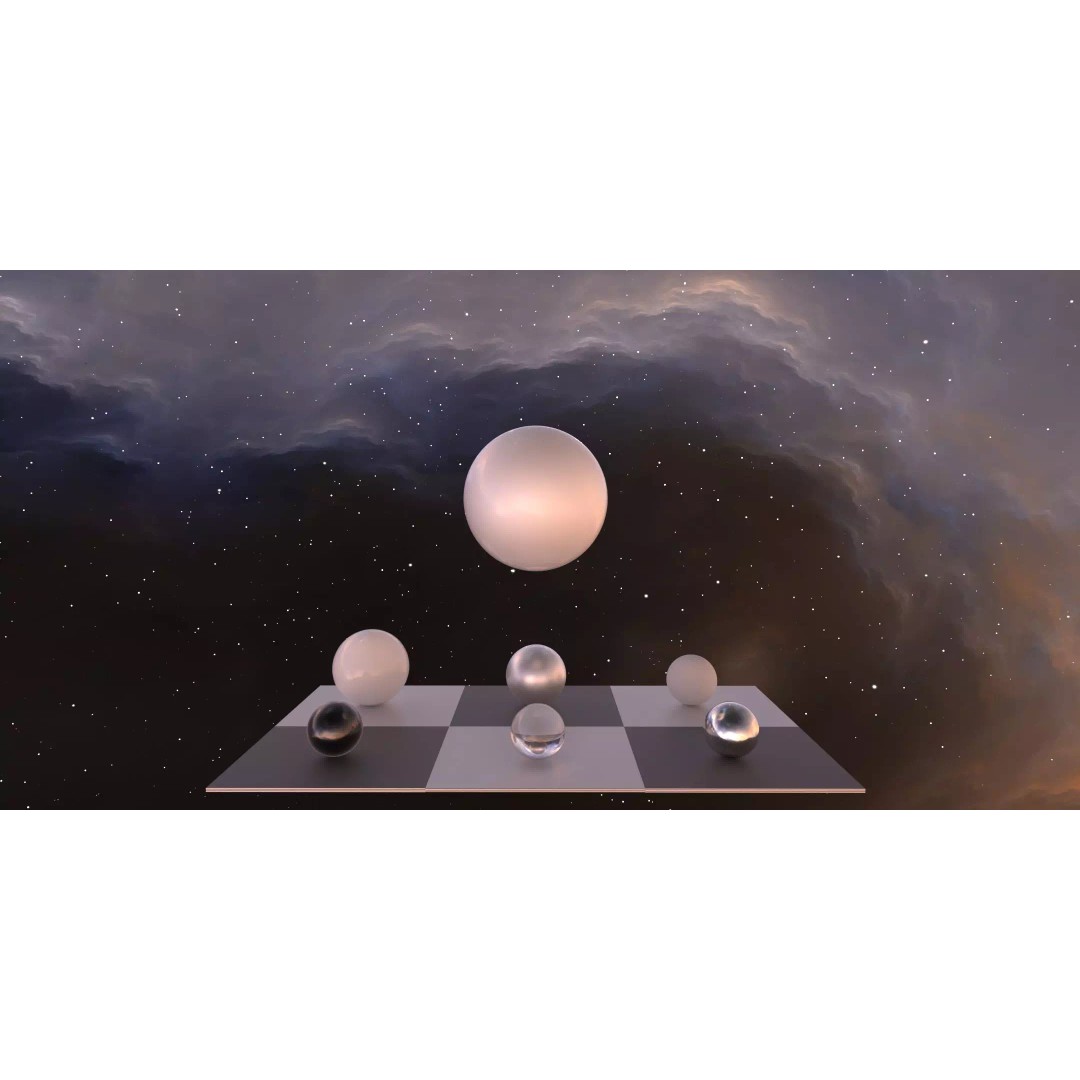 360 Degree 16K HDRI Space Background 3D Model – Panoramic Nebula Environment Map - View 6