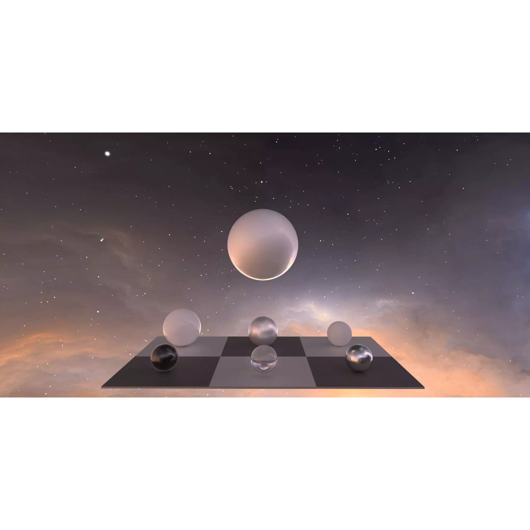 360 Degree 16K HDRI Space Background 3D Model – Panoramic Nebula Environment Map - View 7