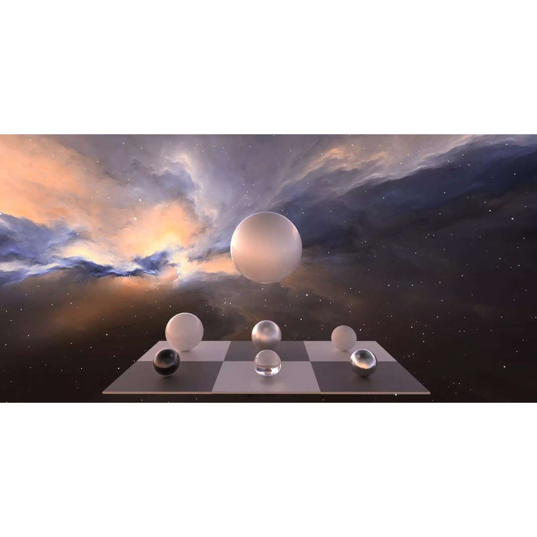 360 Degree 16K HDRI Space Background 3D Model – Panoramic Nebula Environment Map - View 9