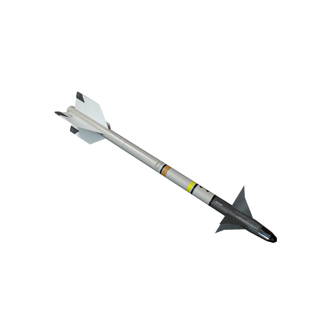 F-15E Strike Eagle 3D Model – Low Poly Military Aircraft, FBX, OBJ - View 21
