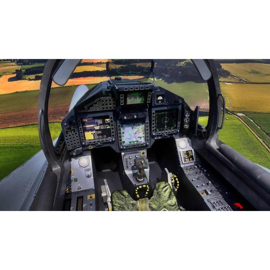 Euro Fighter Typhoon 3D Model – High Resolution Cockpit, Rigged, Blender - View 26