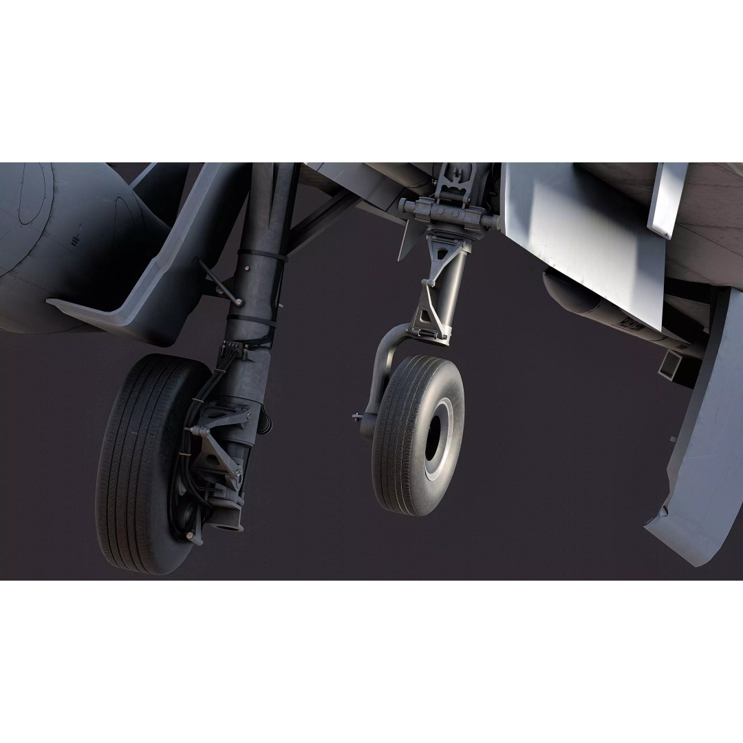 Euro Fighter Typhoon 3D Model – High Resolution Cockpit, Rigged, Blender - View 36