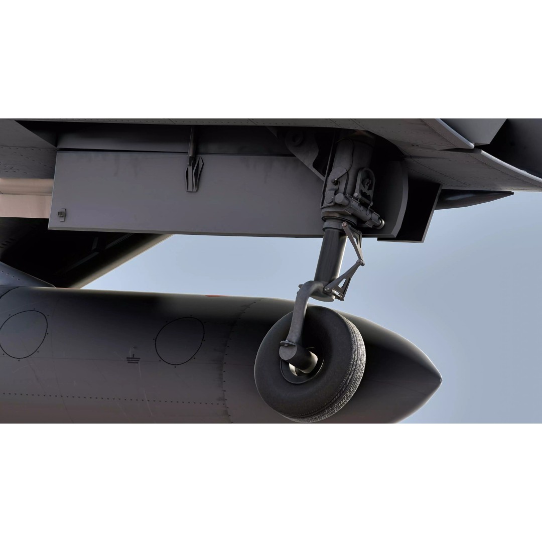 Euro Fighter Typhoon 3D Model – High Resolution Cockpit, Rigged, Blender - View 37