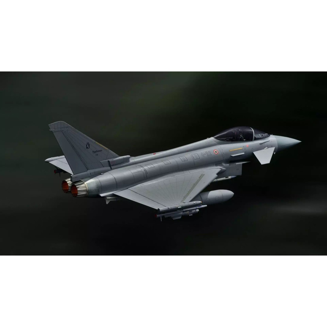 Euro Fighter Typhoon 3D Model – High Resolution Cockpit, Rigged, Blender - View 4