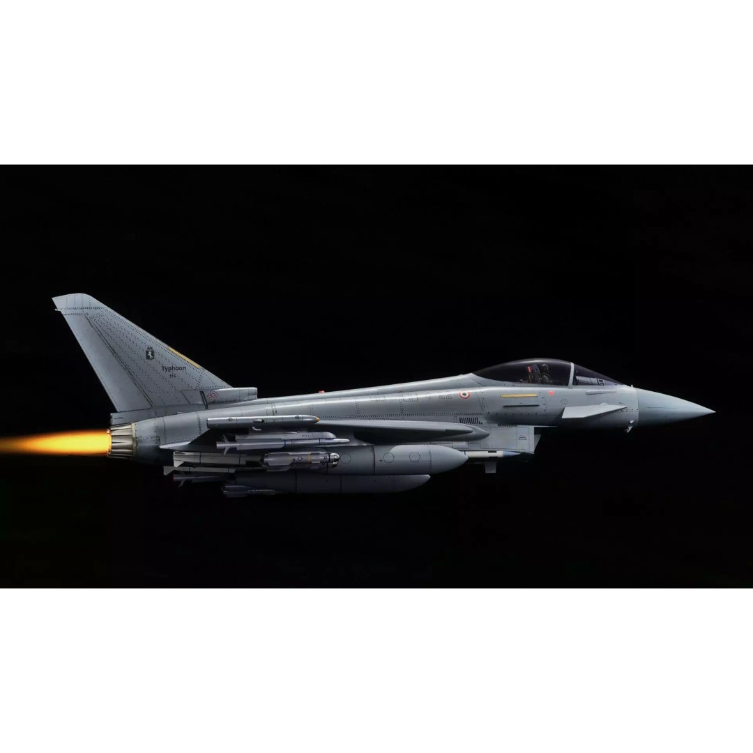 Euro Fighter Typhoon 3D Model – High Resolution Cockpit, Rigged, Blender - View 8