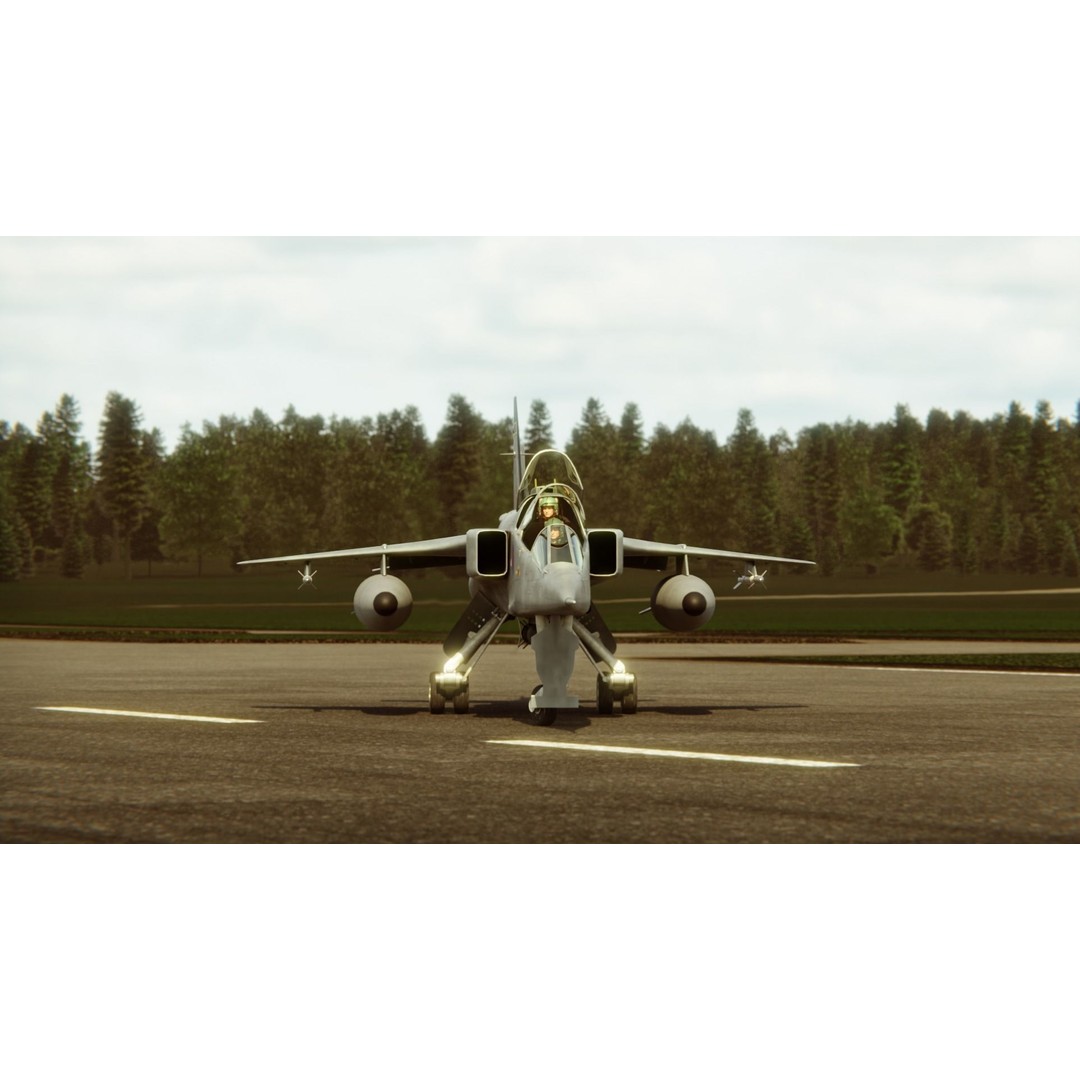 Sepecat Jaguar T2 3D Model – Rigged Military Aircraft, PBR Textures - View 3