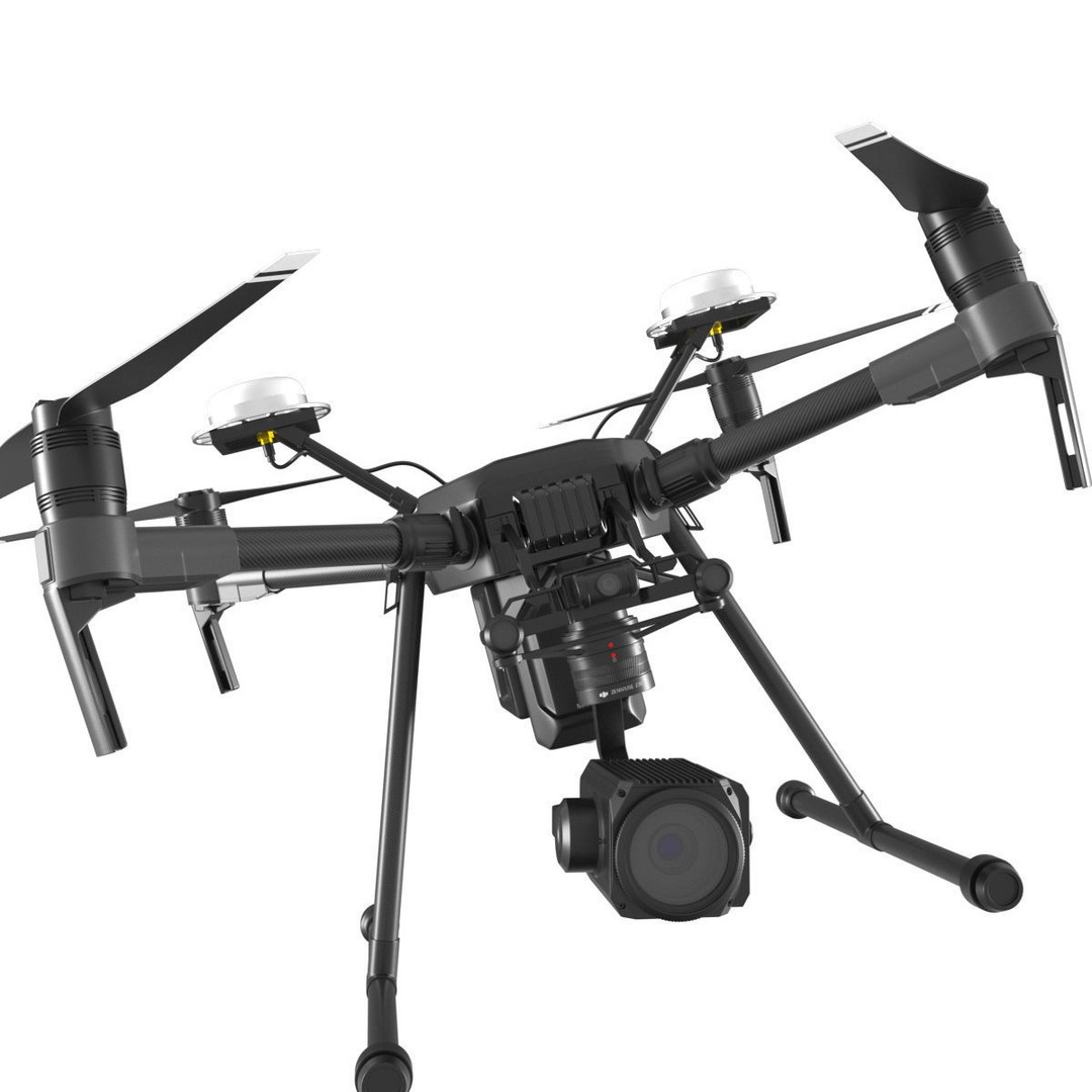 DJI Matrice 210 RTK 3D Model – High Poly Animated Aircraft, FBX - View 17