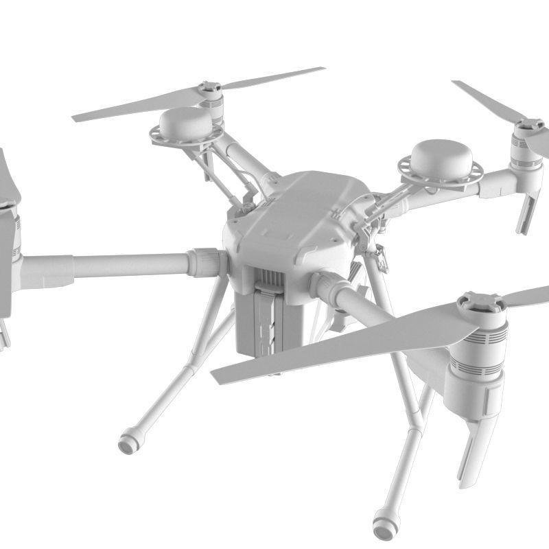DJI Matrice 210 RTK 3D Model – High Poly Animated Aircraft, FBX - View 26