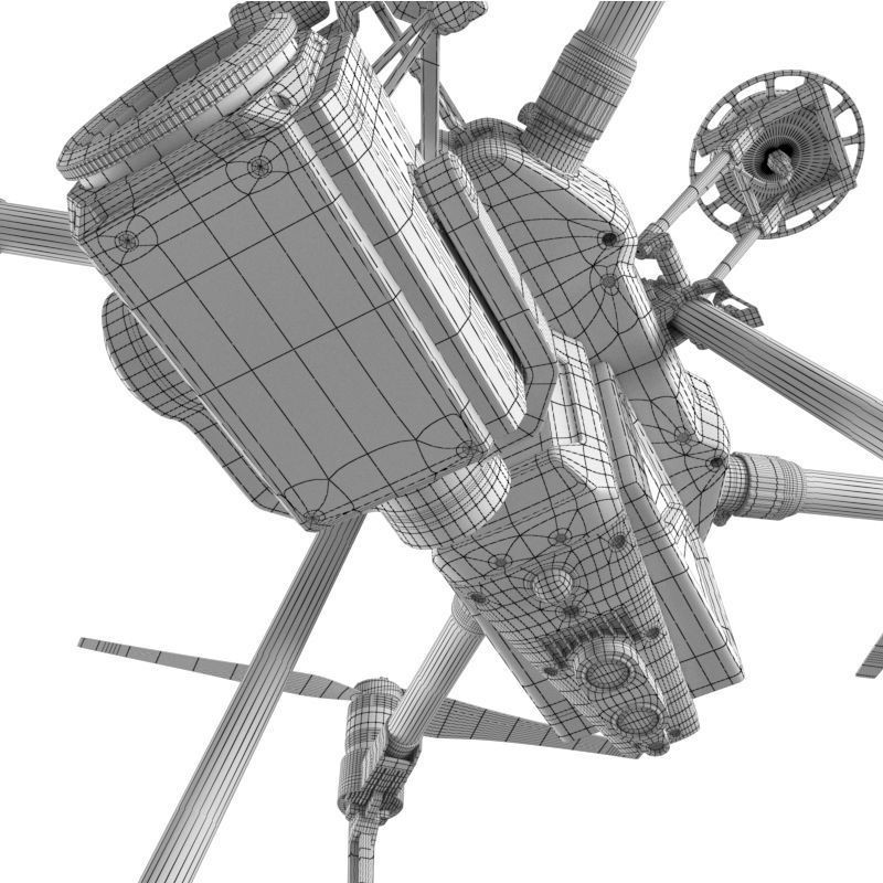 DJI Matrice 210 RTK 3D Model – High Poly Animated Aircraft, FBX - View 27