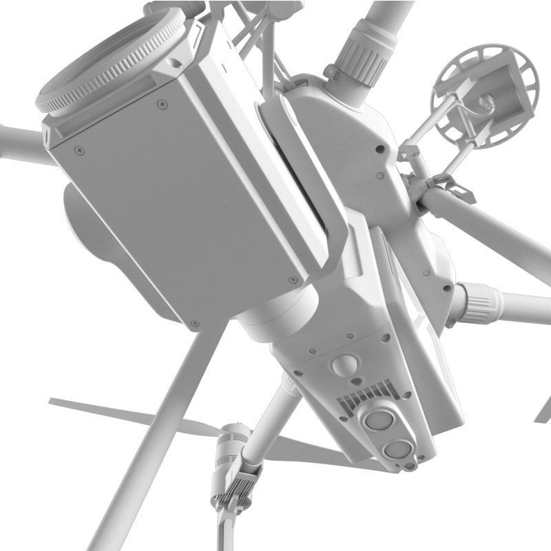 DJI Matrice 210 RTK 3D Model – High Poly Animated Aircraft, FBX - View 28