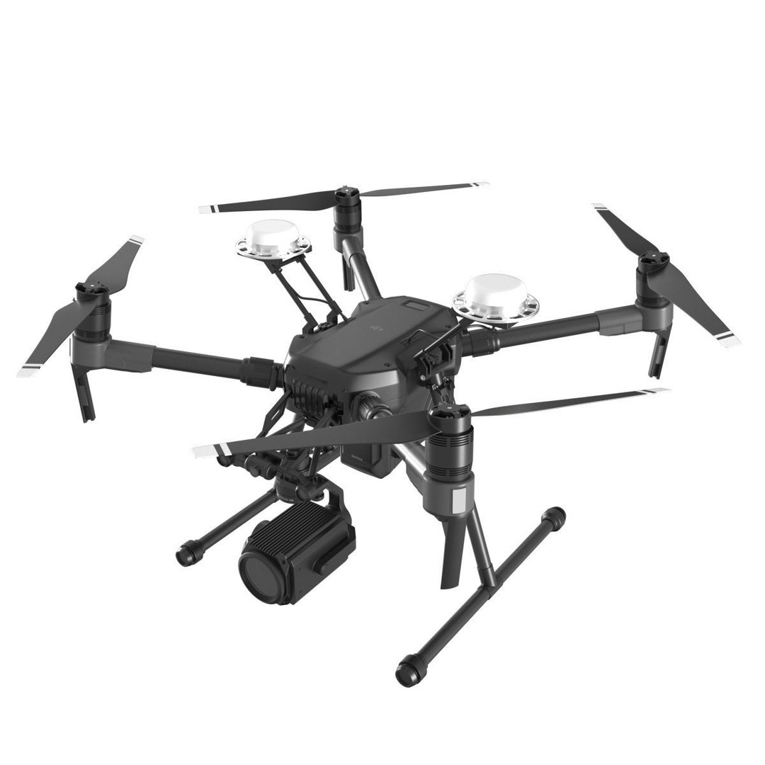 DJI Matrice 210 RTK 3D Model – High Poly Animated Aircraft, FBX - View 4