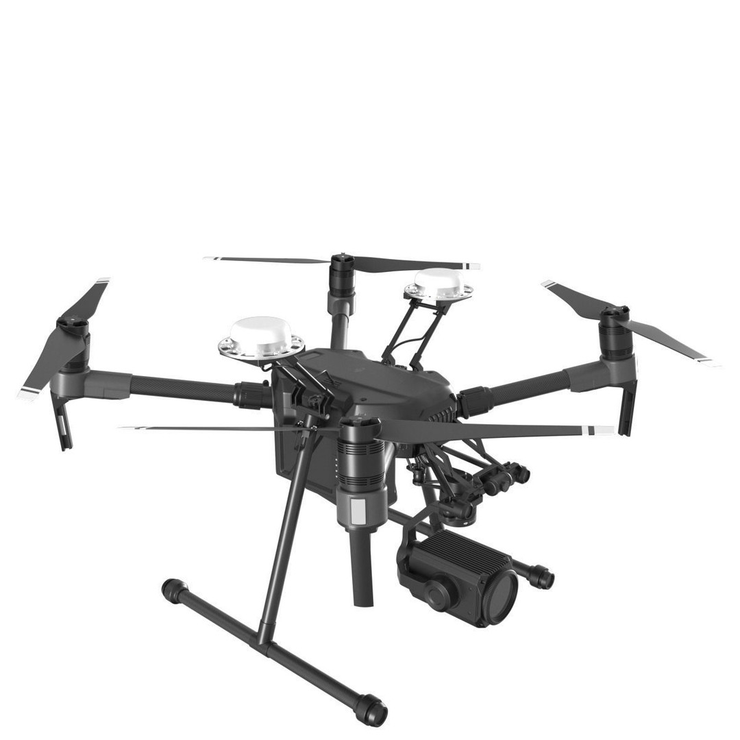 DJI Matrice 210 RTK 3D Model – High Poly Animated Aircraft, FBX - View 5