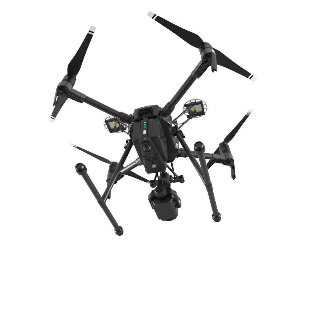 DJI Matrice 210 RTK 3D Model – High Poly Animated Aircraft, FBX - View 8