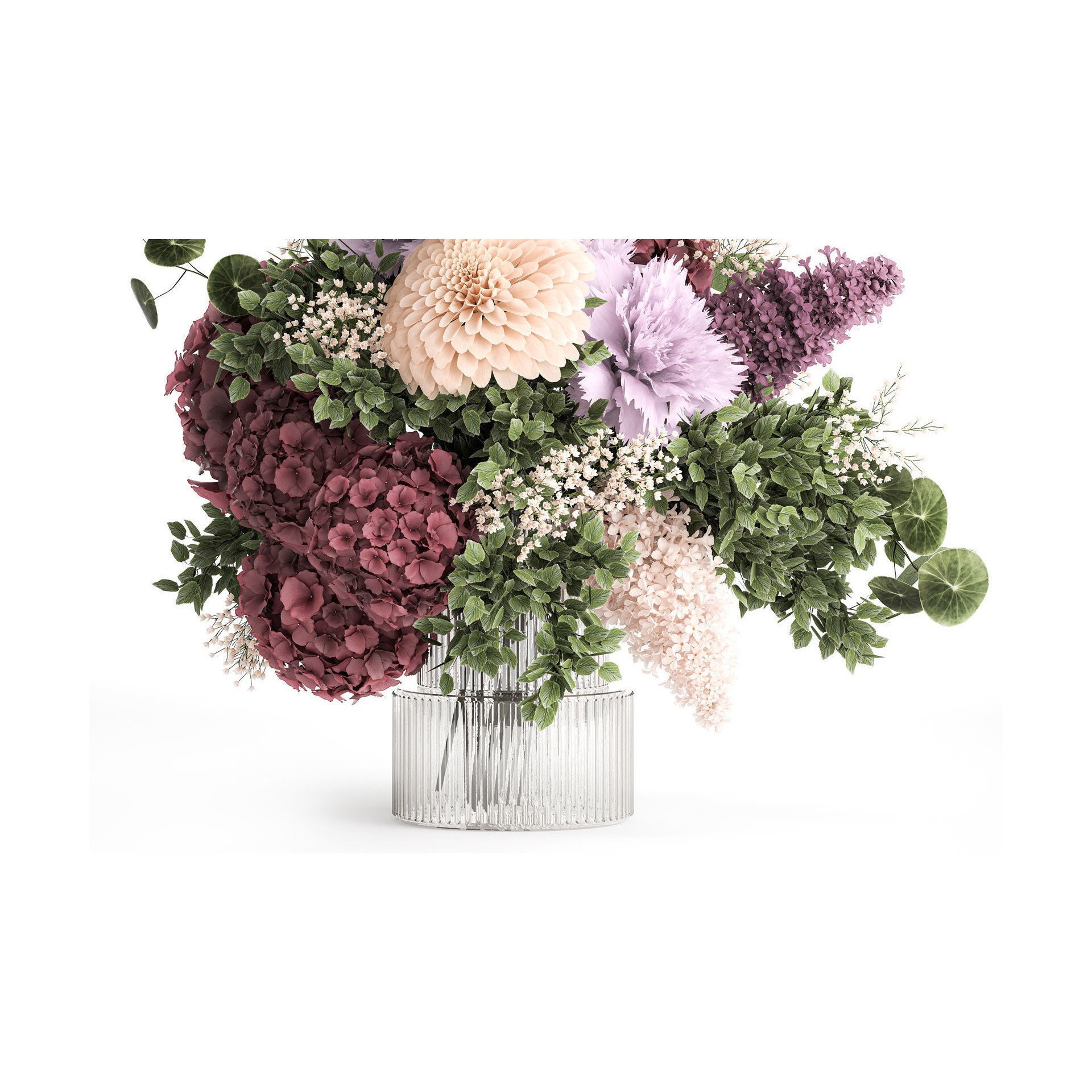 Small Bouquet of Flowers - Game-Ready 3D Model - View 5