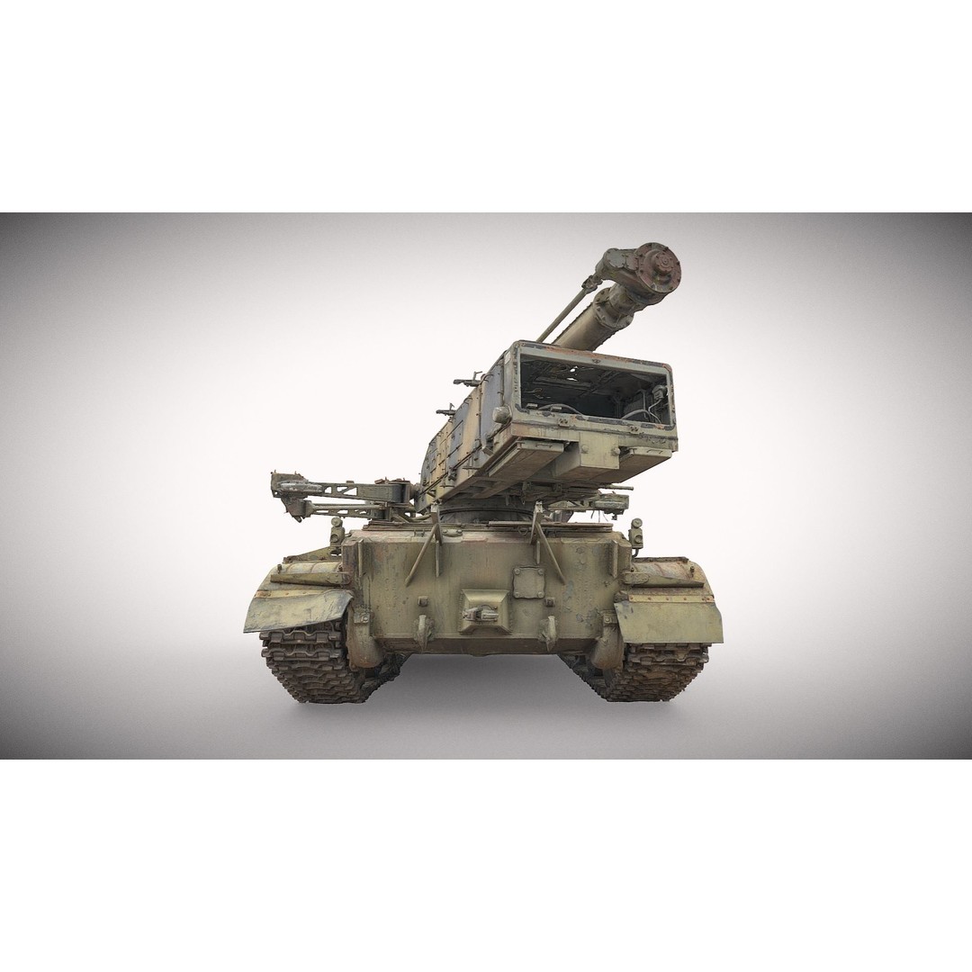 Self-Propelled Rocket Launcher S-125 Newa 3D Model – PBR Game Asset, FBX - View 7
