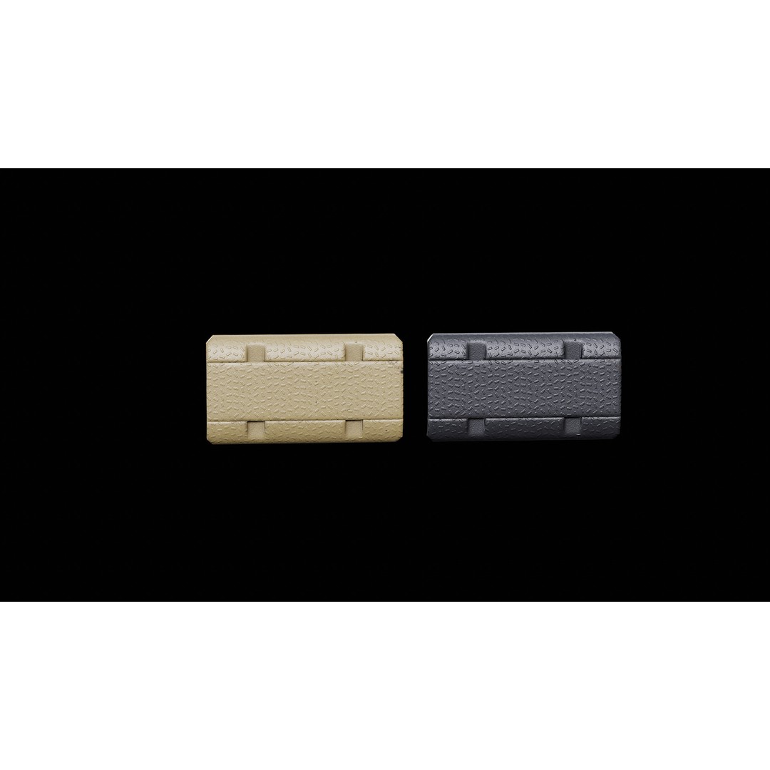 Magpul M-LOK Hand Stop Kit 3D Model – Low Poly Game Asset, FBX - View 6