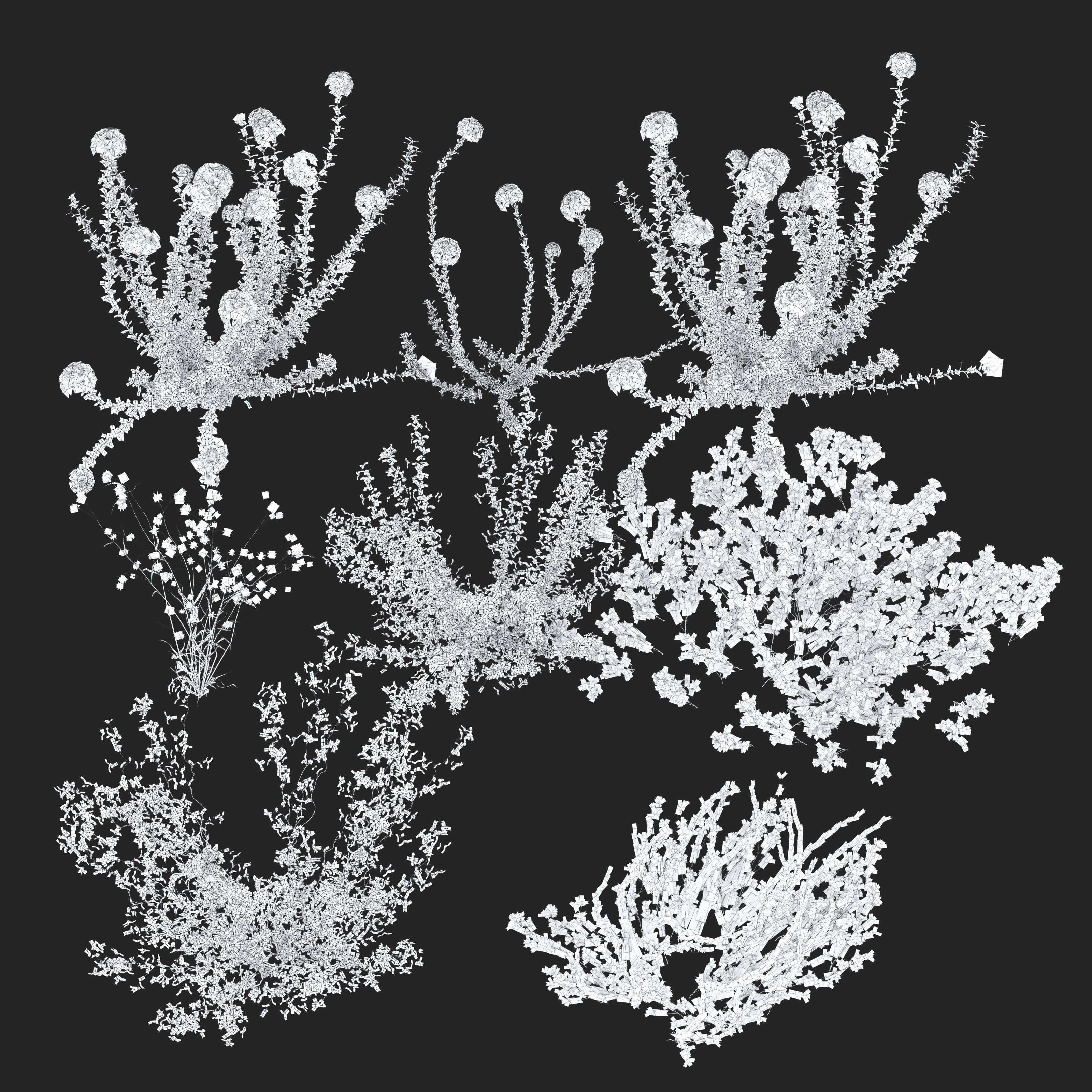 Meadow - Game-Ready 3D Model - View 7