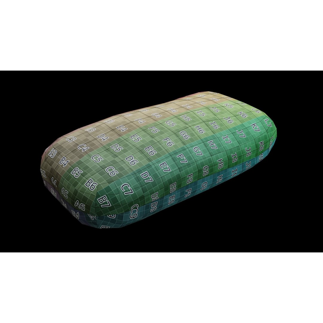 Burlap Sacks 3D Model – Low Poly PBR Game Asset, FBX, Blender - View 11