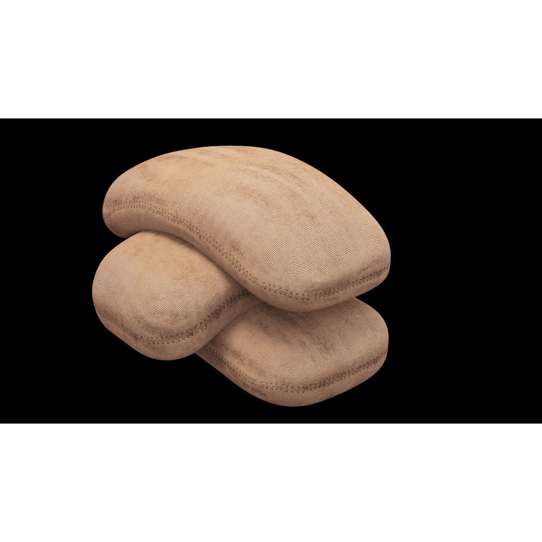 Burlap Sacks 3D Model – Low Poly PBR Game Asset, FBX, Blender - View 23