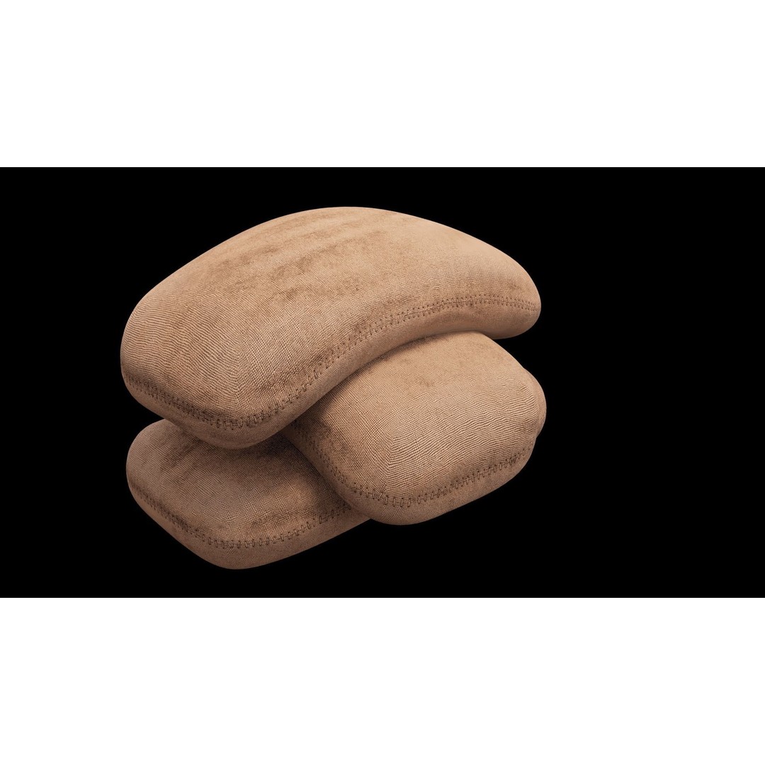 Burlap Sacks 3D Model – Low Poly PBR Game Asset, FBX, Blender - View 28