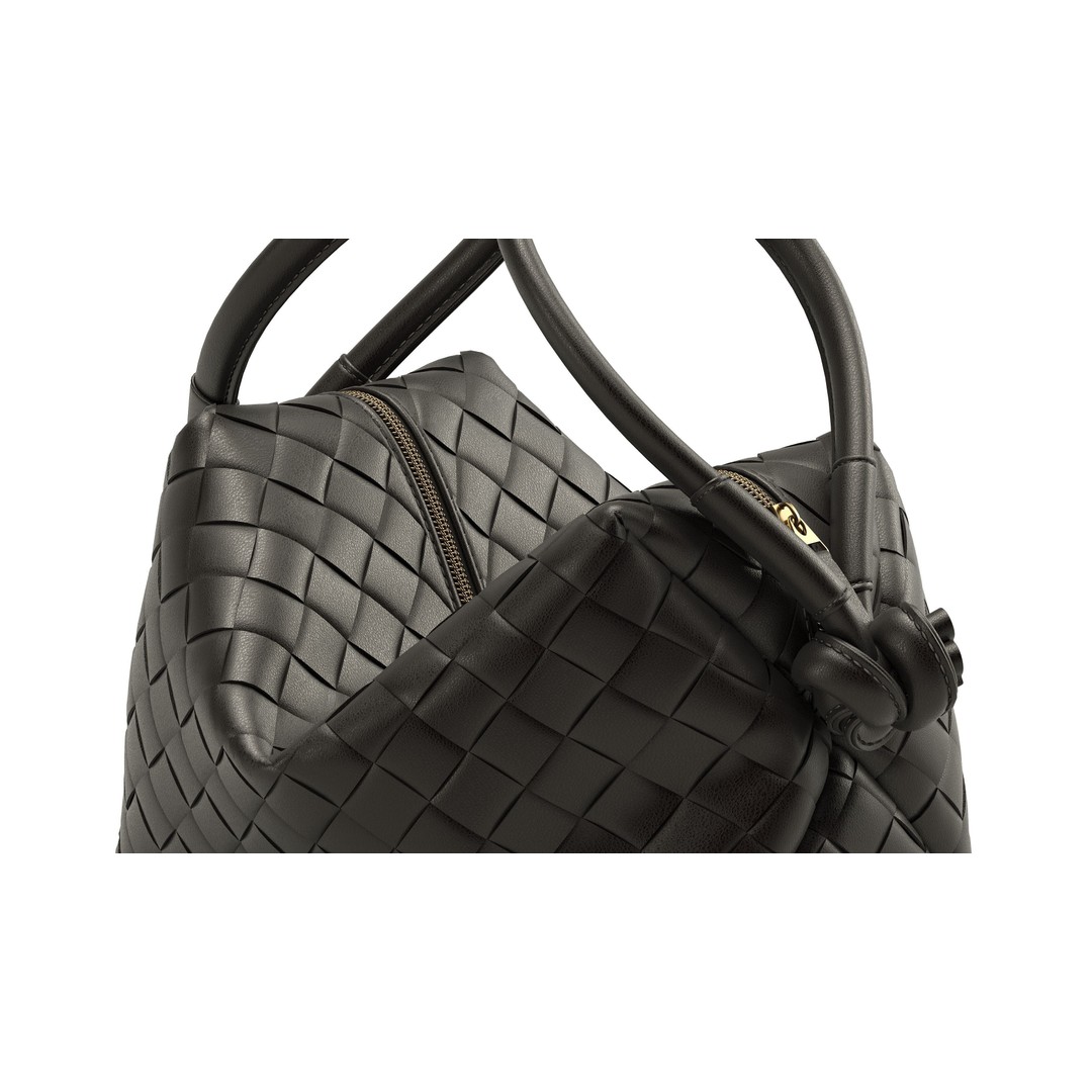 Bottega Veneta Bag 3D Model – Modern Leather Handbag, OBJ - View 15