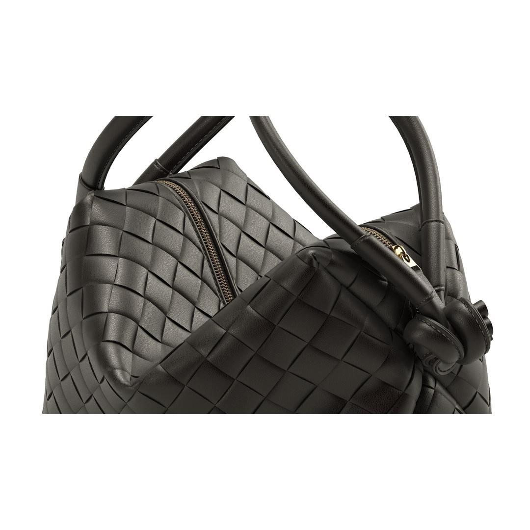 Bottega Veneta Bag 3D Model – Modern Leather Handbag, OBJ - View 16