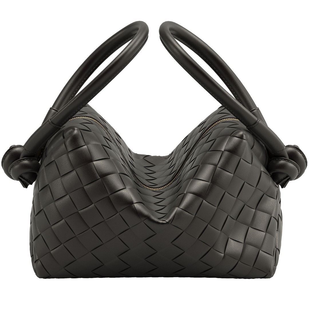 Bottega Veneta Bag 3D Model – Modern Leather Handbag, OBJ - View 20