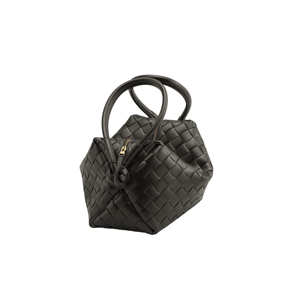 Bottega Veneta Bag 3D Model – Modern Leather Handbag, OBJ - View 7