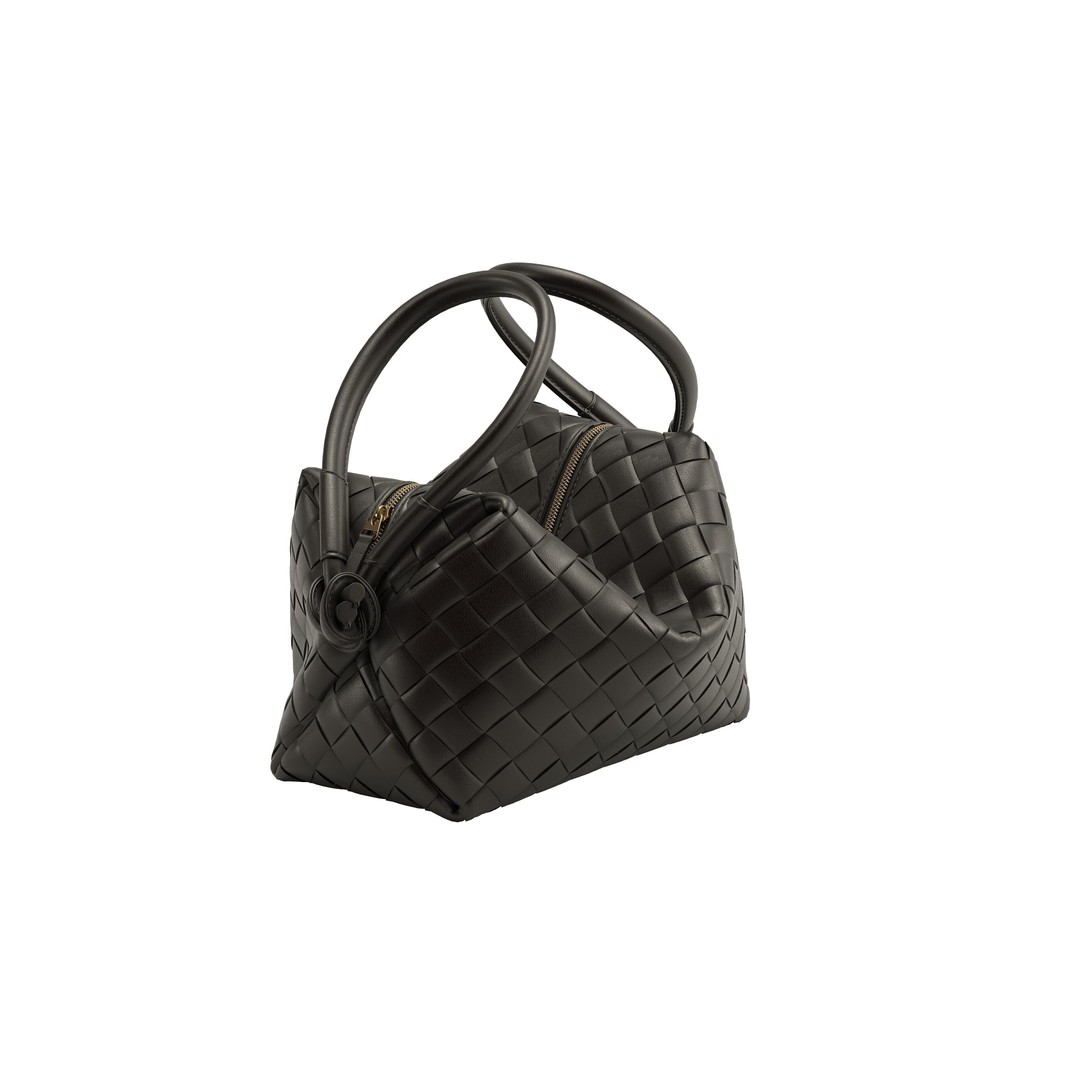 Bottega Veneta Bag 3D Model – Modern Leather Handbag, OBJ - View 9